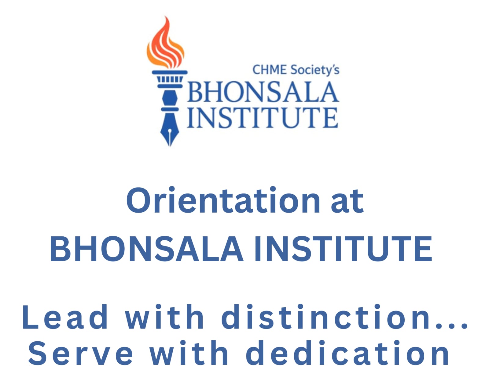 BHONSALA INSTITUTE successfully conducted an orientation session on Career Opportunities in Indian C